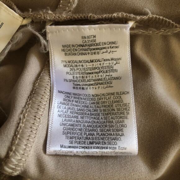 BCBGMAXAZRIA Amma Peplum Top V-neck Sleeveless Stretch Blouse Women's XXS - Picture 9 of 10